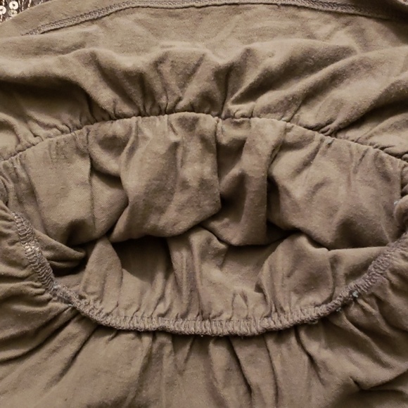 OSHKOSH Girl sz 5 Grey with Silver Sequins Top EUC - Picture 7 of 8